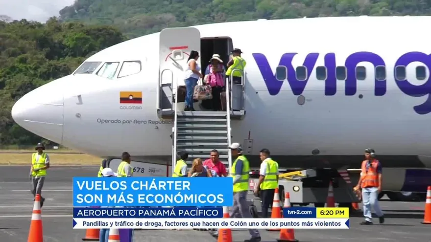 Aeropuerto de Panamá Pacífico toma vida con la llegada de miles de peregrinos