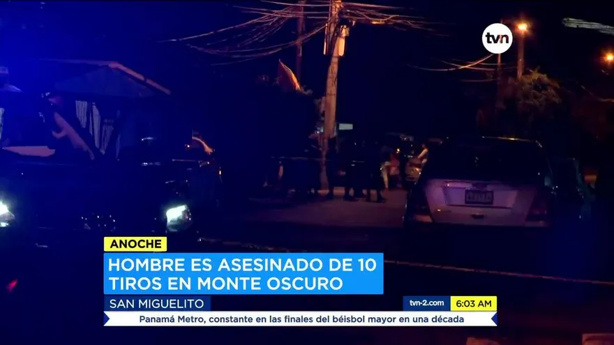 Asesinan a un hombre en Monte Oscuro