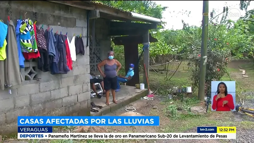 Lluvias en Veraguas ha dejado afectaciones psicológicas en pareja de adultos mayores