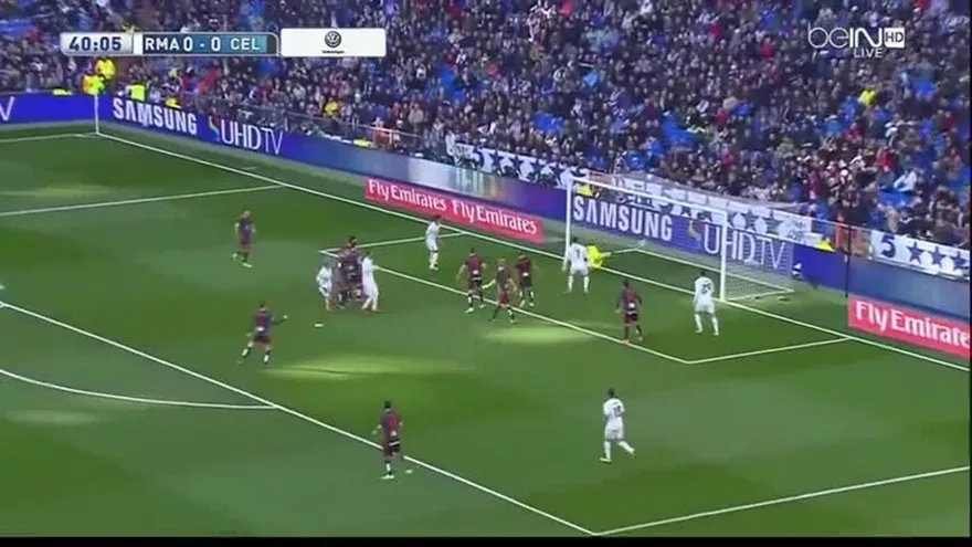 Goleada, Real Madrid 7-1 Celta Vigo