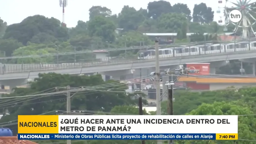 ¿Qué deben hacer las personas si este se detiene?