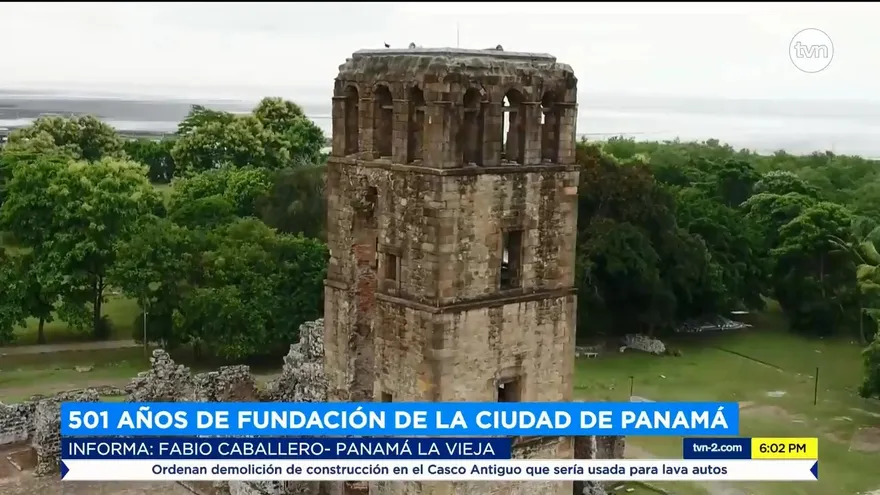 Este sábado se conmemoran 501 años de fundación de la ciudad de Panamá