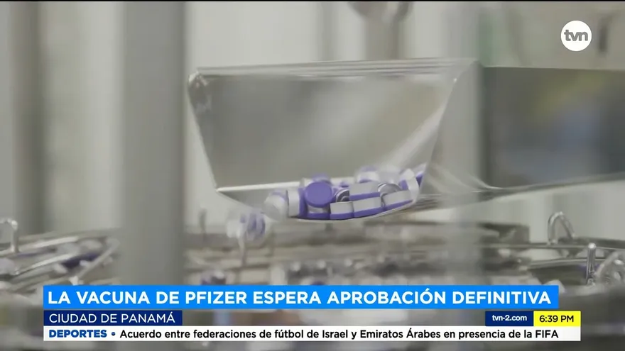 Vacuna de Pfizer espera aprobación definitiva
