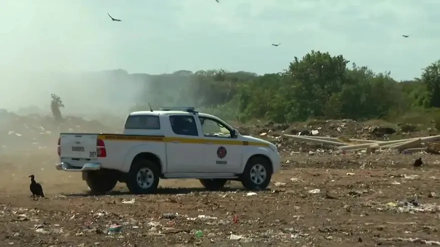 Molestia por incendio en vertedero de Chitré
