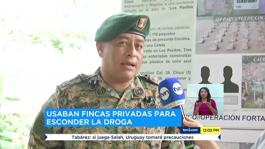 Senafront aprehende a tres personas en operativo