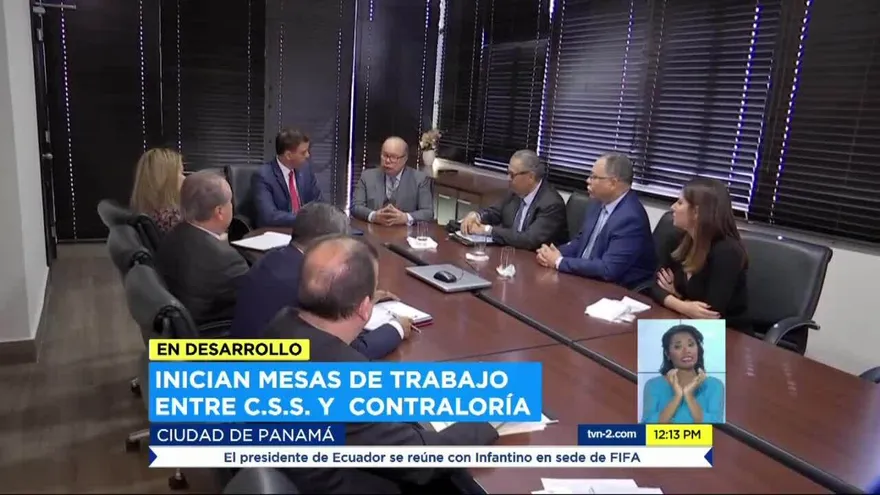 Inician mesas de trabajo entre CSS y Contraloría