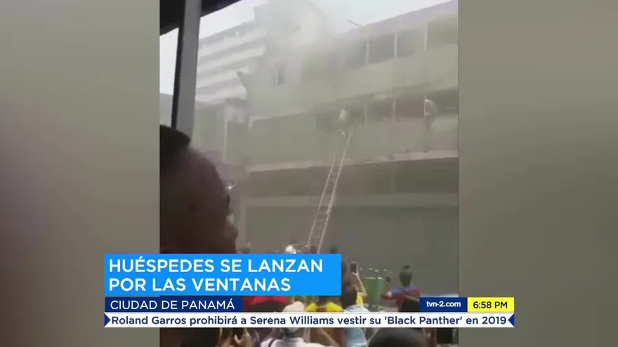 Reportan incendio en Hotel Ideal