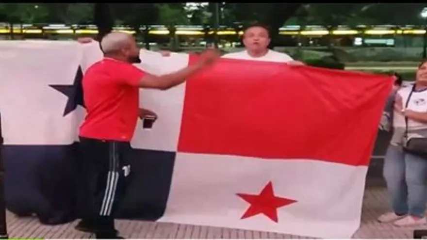 Aficionados panameños acompañan a la Sele en Buenos Aires