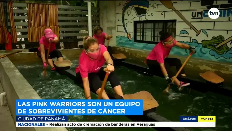 Las ‘Pink Warriors’ son un equipo de sobrevivientes de cáncer