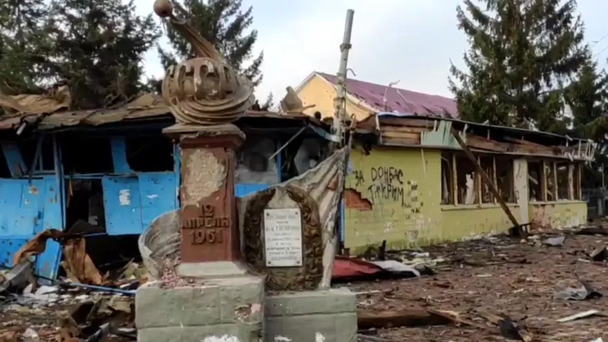 Zonas afectadas en el Donbás en Ucrania