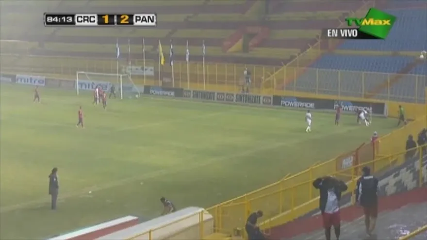 Gol de Fidel Escobar el 1-3 de Panam