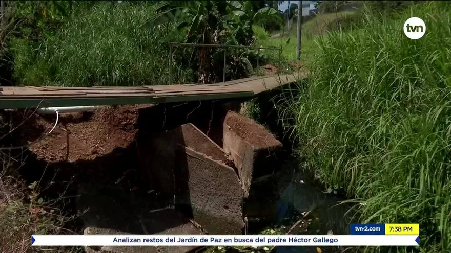 Piden la reparación de un puente peatonal en la zona  24 de Diciembre