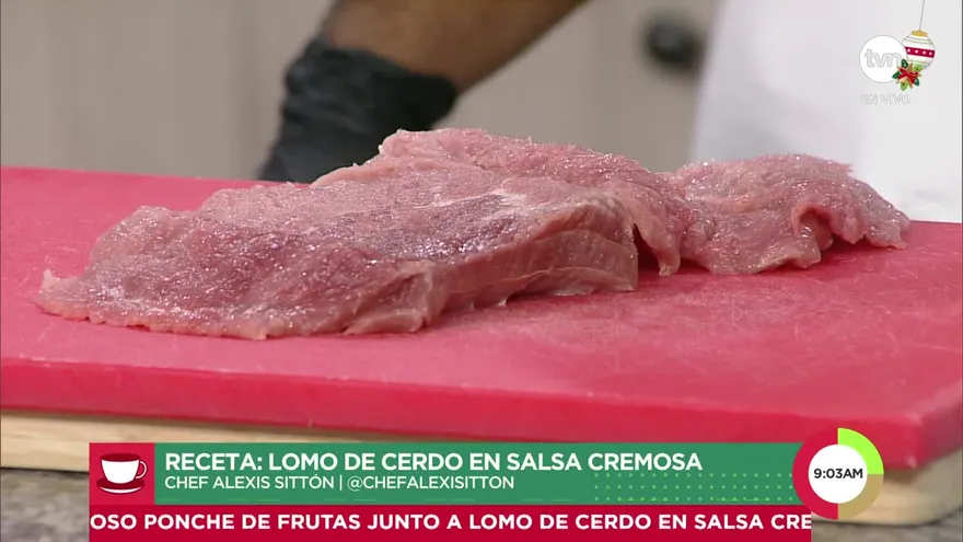 Lomo de Cerdo en Salsa Cremosa