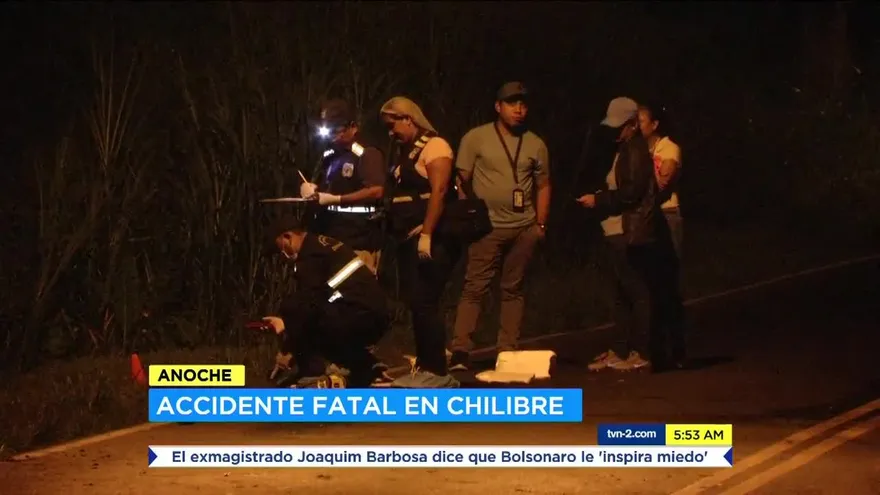 Conductor muere por accidente en Chilibre