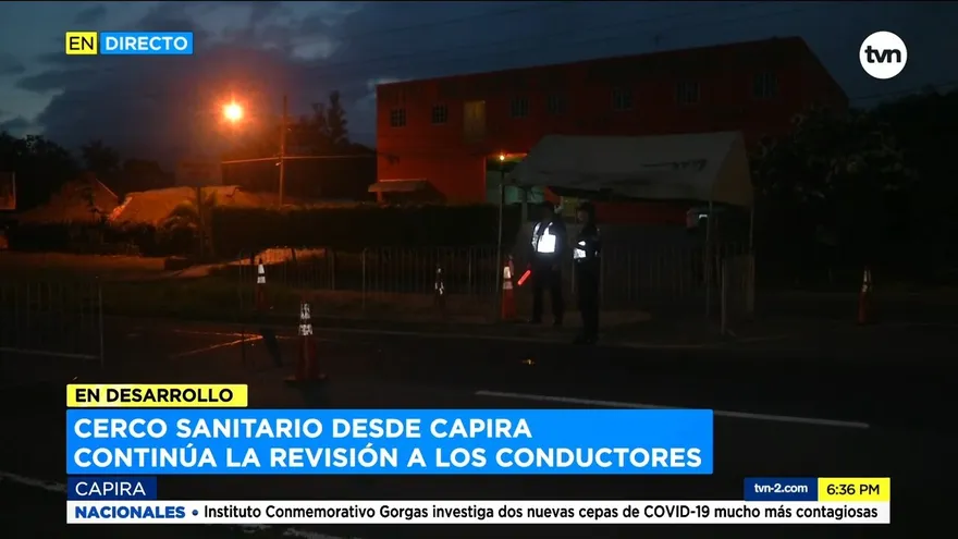 Insisten en pasar el cerco de Capira