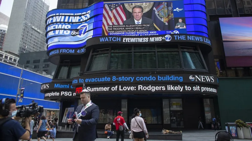 Políticos de EEUU en escándalos sexuales.