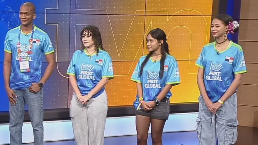 Equipo panameño para el FIRST Global Challenge 2025