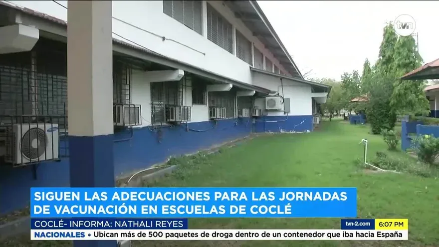 Autoridades de salud evalúan colegios en Coclé para segunda fase de vacunación