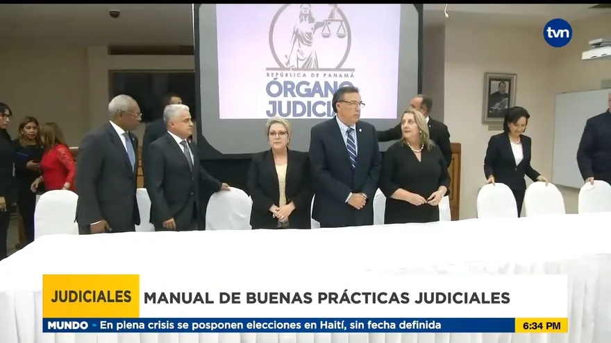 Manual de buenas prácticas judiciales se pone en circulación