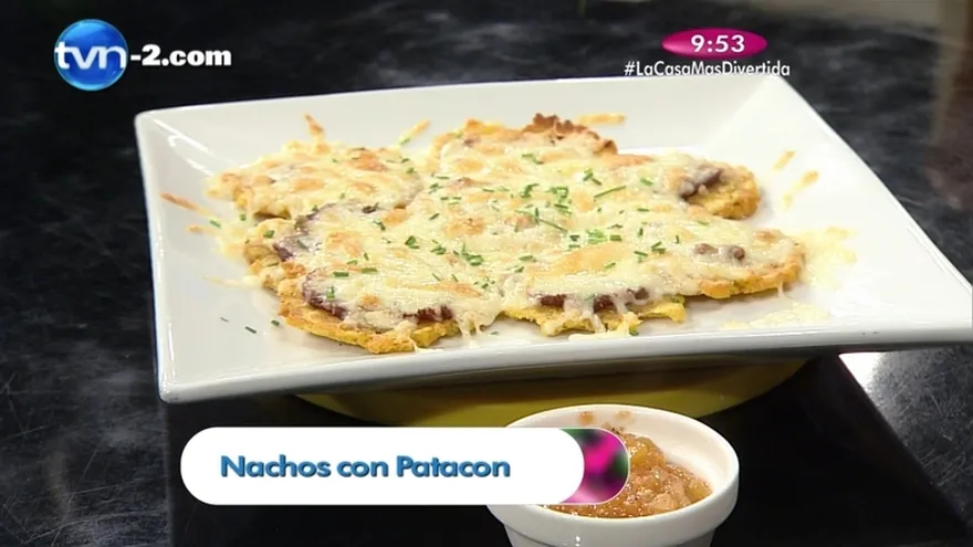 Receta - nachos de Patacón