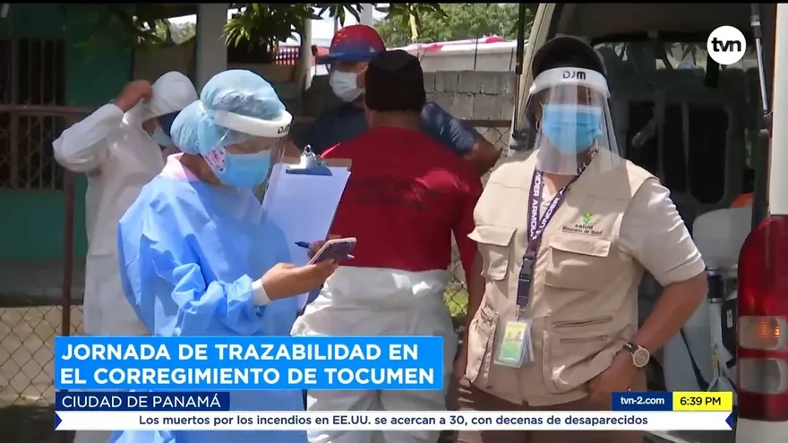 Realizan jornada de trazabilidad en Tocumen, casos están disminuyendo