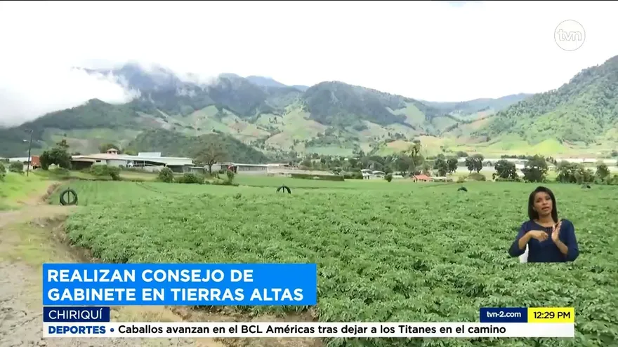 Realizan Consejo de Gabinete en Chiriquí