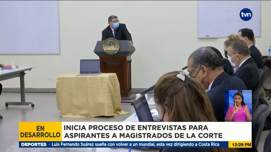 Inician entrevistas para aspirantes a magistrados de la CSJ