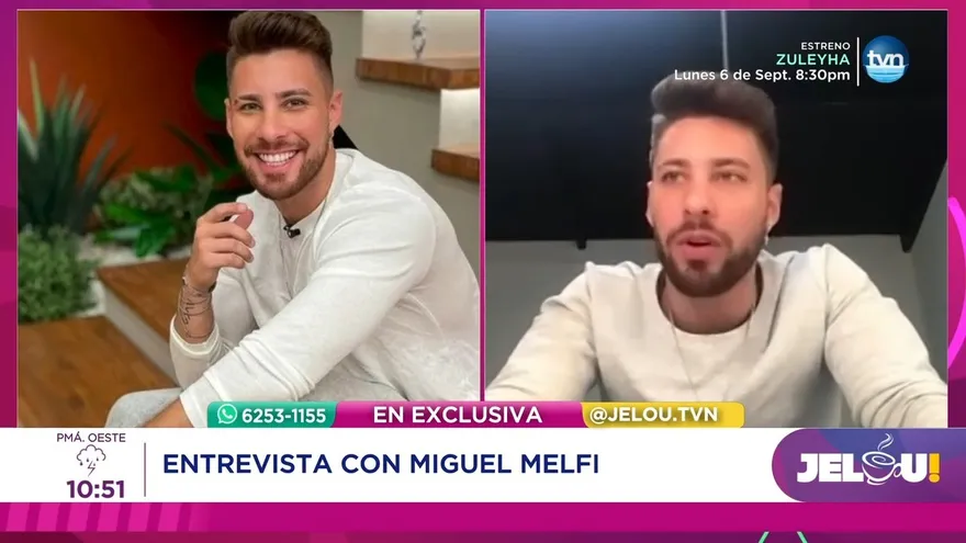 Miguel Melfi asegura que salida de Andreína en el Poder del Amor fue injusta