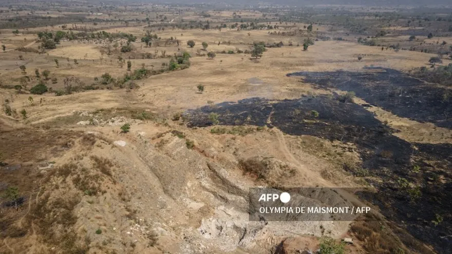 Una zona minera en Nigeria