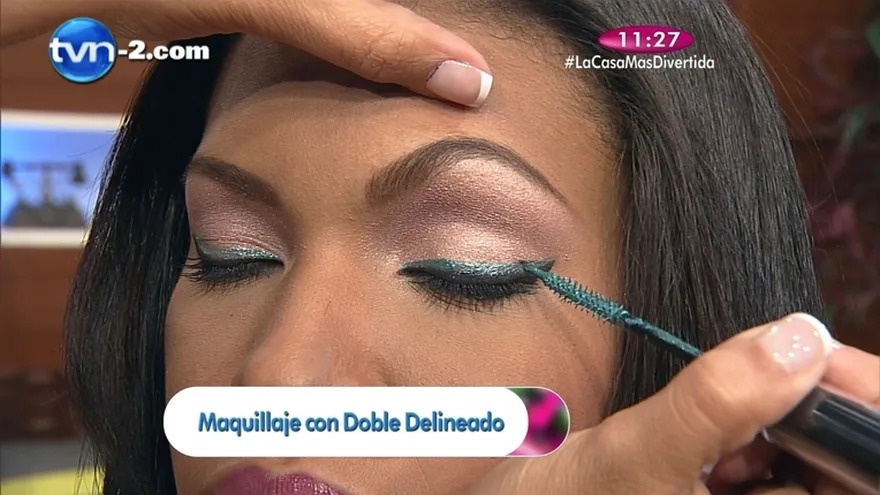 Buen Look Maquillaje con doble delineado