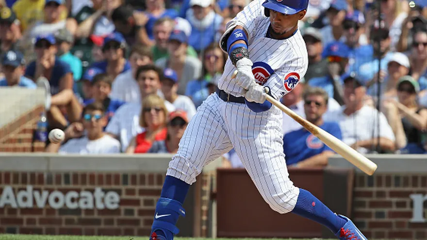 Jon Jay pegó un batazo determinante en el resultado a favor de los Cachorros