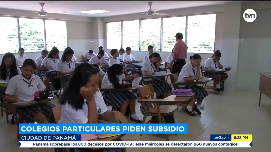 Escuelas y colegios particulares piden subsidio
