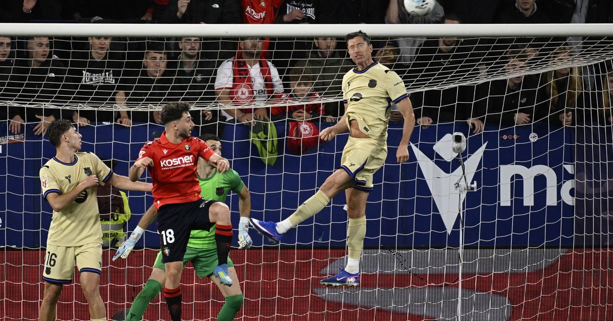 Osasuna vs Barcelona | Estadísticas del primer tiempo partido empatado