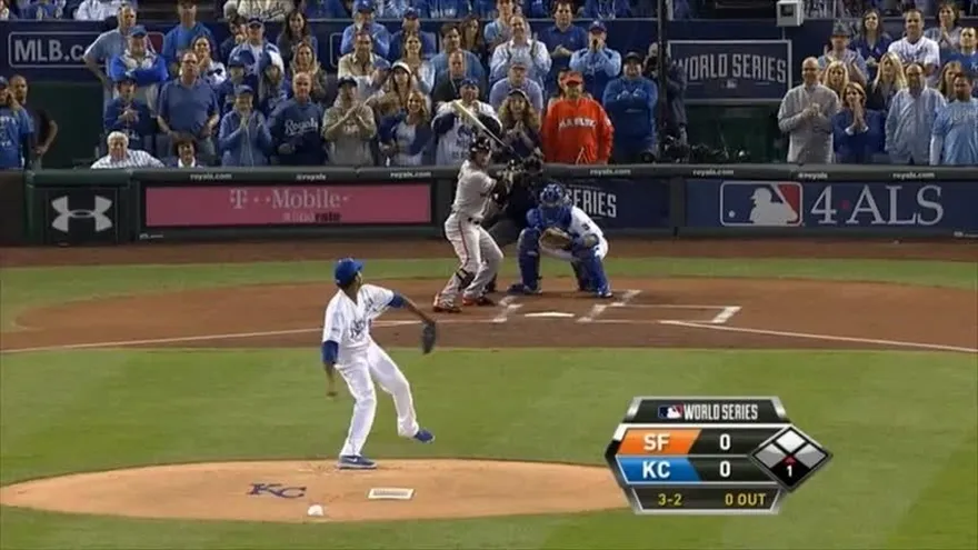 HR de Gregor Blanco por los Gigantes