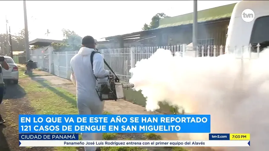 Se han reportado 121 casos de dengue en San Miguelito