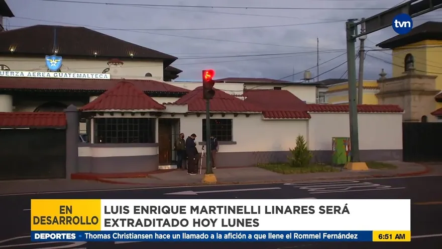 Expectativa por extradición de Luis Enrique Martinelli Linares