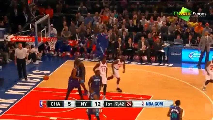 NBA / Hornets 93 - 96 Knicks