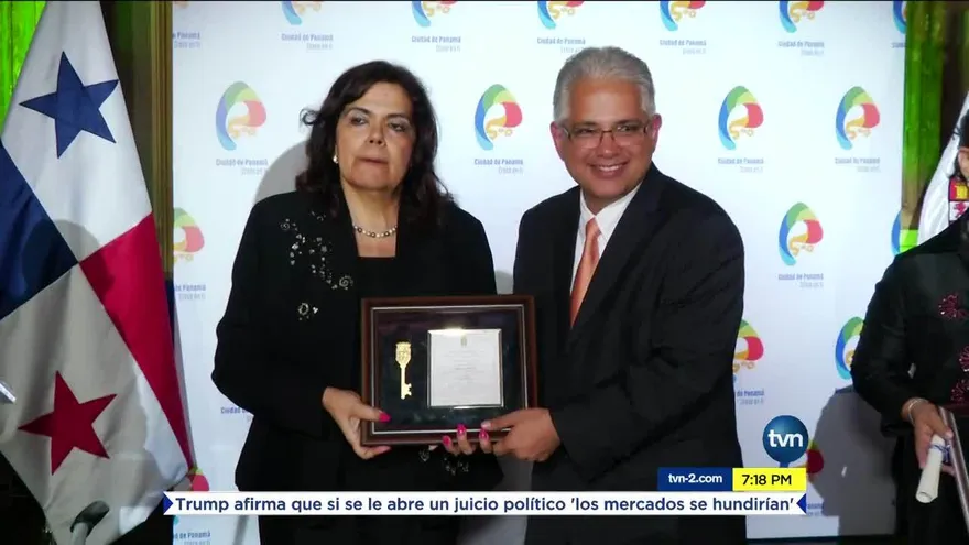 Distinguidos panameños reciben “Llaves de la Ciudad”