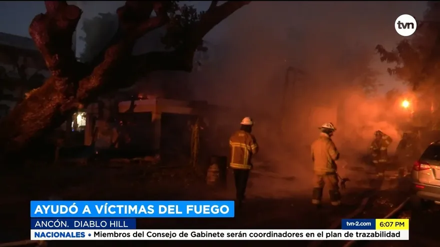 Fuego en Diablo Hill