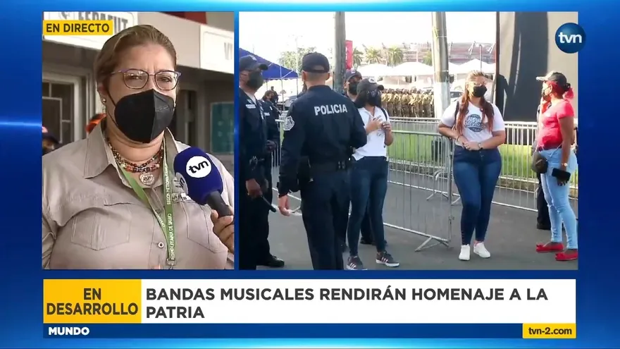 Comienzan a llegar asistentes al Rommel Fernández para exhibición de bandas