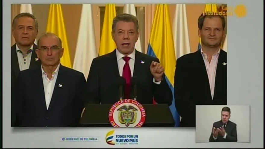 Declaraciones del presidente Juan Manuel Santos tras resultados del plebiscito