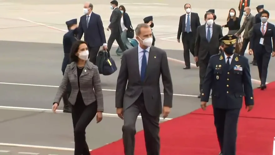 Líderes extranjeros en Perú para juramentación de Pedro Castillo