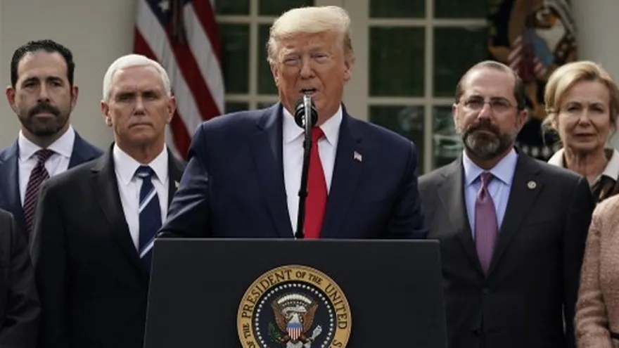 Donald Trump declara estado de emergencia por COVID-19