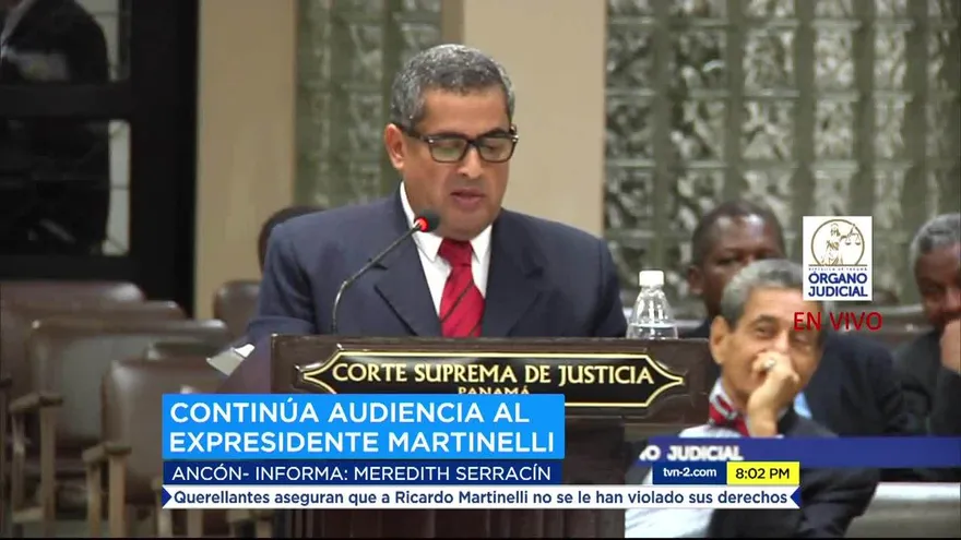 Magistrado fiscal Díaz presenta escrito de acusación contra Martinelli