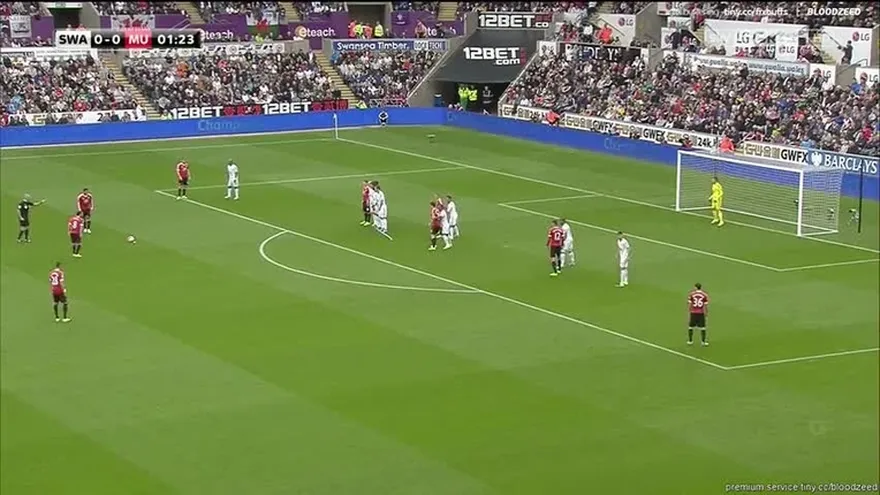 Swansea City 2 - 1 Manchester United