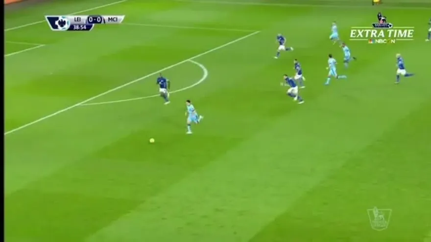 Gol / Leicester City 0-1 Manchester City