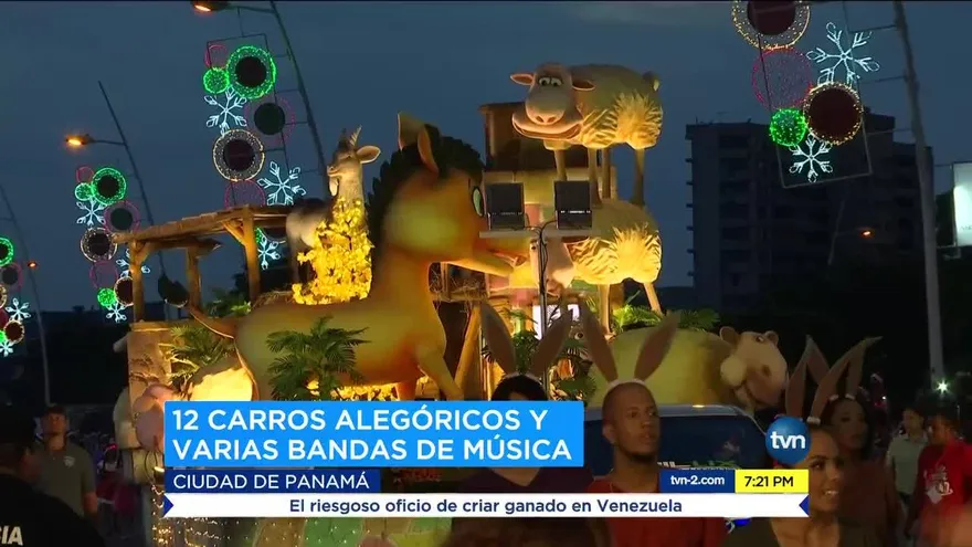 Todo listo para Desfile de Navidad en la Cinta Costera