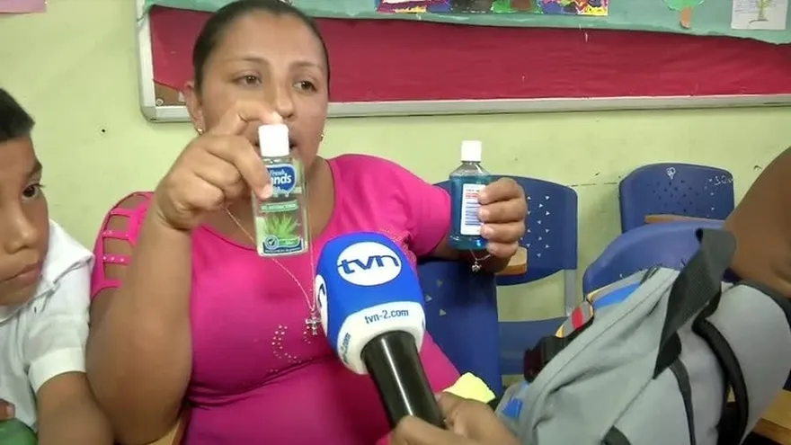 Medidas adoptadas por estudiantes de la escuela de Kuna Nega