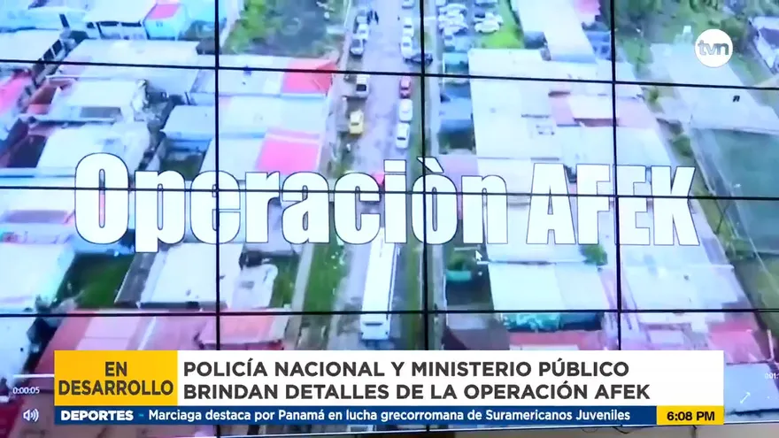 Autoridades dan detalles de la operación AFEK