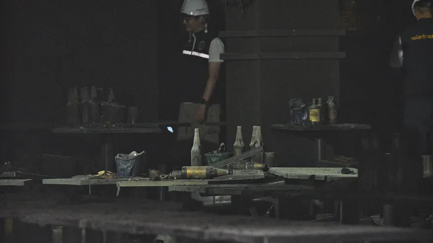 Incendio en bar de Bangkok